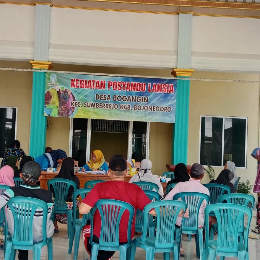 KEGIATAN POSYANDU LANSIA DESA BOGANGIN